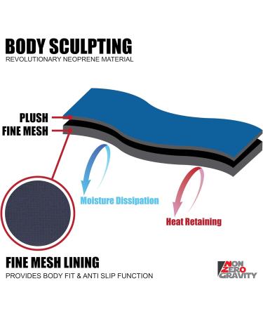 Nonzero Gravity Adjustable Breathable Neoprene Waist Trimmer Belt | One Size Fits All - Enhance Your Workout & Shape Your Waist - Buy Online on GoSupps.com