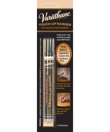Varathane 215353 Wood Stain Touch-Up Marker For Summer Oak, Traditional Pecan, Ipswich Pine