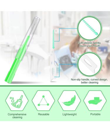 250 Pieces Interdental Brush Tooth Floss Dental Flosser - Oral Hygiene Tool for Teeth Cleaning - Soft Dental Picks Refill - Fresh Color - Buy Online on GoSupps.com