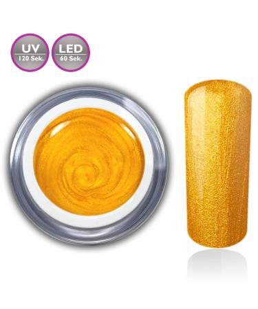 Buy RM Beautynails 07-Gold Metallic UV LED Nail Gel - 5ml - Color Gel for Stunning Nails - International Shipping Available - Buy Online on GoSupps.com