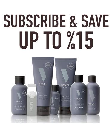 Bevel Men's Shaving Cream - Moisturizing Vitamin E & Aloe-Vera Formula - 4.0 fl. oz (New Version) - Buy Online on GoSupps.com