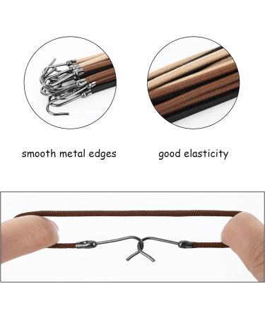 Sibba 15 Pieces Elastic Hook Hair Ties - Styling Ponytail Holder for All Hair Types - Buy Online on GoSupps.com