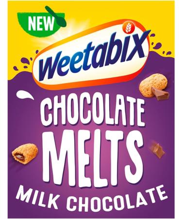 Breakfast Cereal Bundle With Weetabix Chocolate Melts Milk Chocolate 360g and Chocolatey Hazelnut Melts 360g (2 Pack) - Buy Online on GoSupps.com
