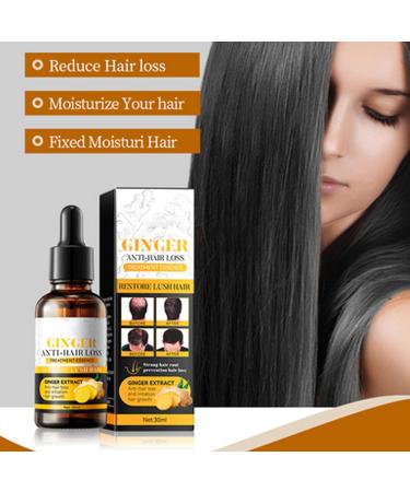 Natural Hair Regrowth - Hair Loss Treatment Volume & Root Booster 30ml Moisturizing Hair Treatment for Stronger Hair Plus Anloximt - Buy Online on GoSupps.com