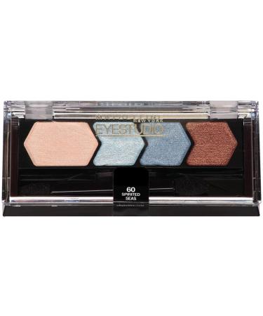 Maybelline New York Eye Studio Color Plush Silk Eyeshadow  Spirited Seas 60  0.09 Ounce