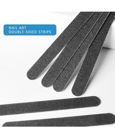 6 PCs Professional Nail Files Fingernail Buffing Files Double Sided Emery Boards Nail Styling Tools for Natural/False Nails for Home and Salon Use - Buy Online on GoSupps.com