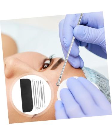 Mipcase 1 Set Blackhead Removal Tool 5 Piece Set Stainless Steel - Buy Online on GoSupps.com