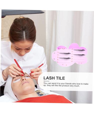 MAGICLULU Grafting Eyelash Board Lash Tile Lash Extension Platform Magnetic Eyelash Plates Acrylic Eyelash Pallets Magnetic Design Eyelash Pallet Eyelash Organize Pallets Eyelash Trays - Buy Online on GoSupps.com