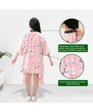 PERFEHAIR Kids Haircut Cape - Adjustable Sleeve Barber Cape for Boys & Girls | Cute Animal Print | Salon-Quality Hair Cutting for Home & Salon Use - Buy Online on GoSupps.com