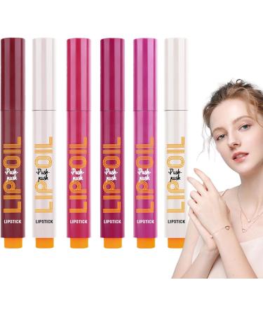  Mwqpgyh Click Pen for Lip Gloss Clicky Lip Pen | Waterproof Moisturizing Tinted Lip Balm Set of 6 Click Lip Gloss Waterproof Moisturizing Plumping Lip Oil - Buy Online on GoSupps.com