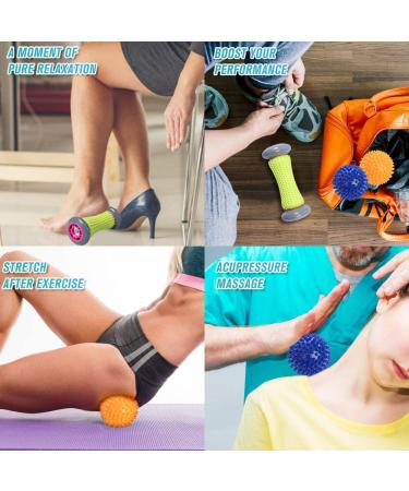 Ryson Foot Roller Massage Ball - Plantar Fasciitis Relief & Reflexology Massager - Buy Online on GoSupps.com