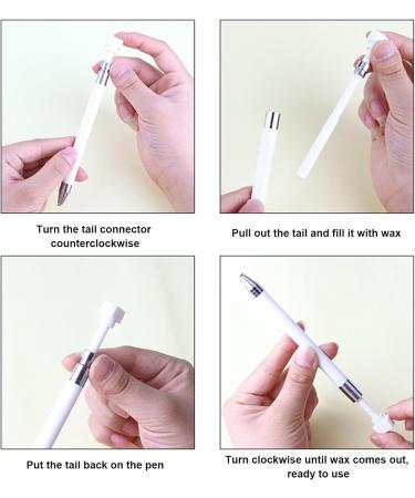 Uozonit Manicure Nail Manicure Dotting Pencil for Artistic Nails - Portable Drill for Nails Nail Drill Tool Manicure Dotting Tools for Wife Girlfriend Or Lover White - Buy Online on GoSupps.com
