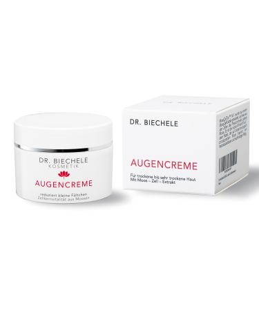 Dr.Biechele anti -age eye cream - 50ml moisturizer for men and women - protection against skin aging & folding - anti -fold cream for the eyes with avocado and almond oil