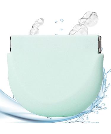 Fowybe Silicone Prosthesis Container & Holder - Food-Safe Ventilated Design for Dentures & Aligners - Night & Mouth Protection - Buy Online on GoSupps.com