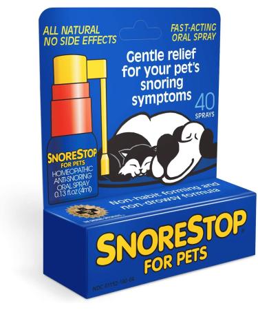 Snore Stop for Pets - Natural Anti-Snoring Solution | 40 Sprays for Dogs & Cats | Stop Snoring Aid & Sleep Remedy - B000FL43XY - Buy Online on GoSupps.com