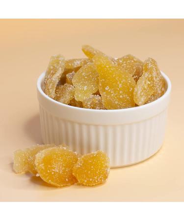 iLike! Crystallized Ginger Slices Candy - NON-GMO - 2 Pound Bag - Buy Online on GoSupps.com