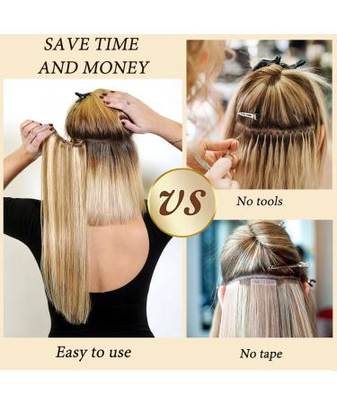 Dylanm Black Hair Extensions - 20 Inch Long Wavy Synthetic Clip-In Hairpieces for Women - Buy Online on GoSupps.com