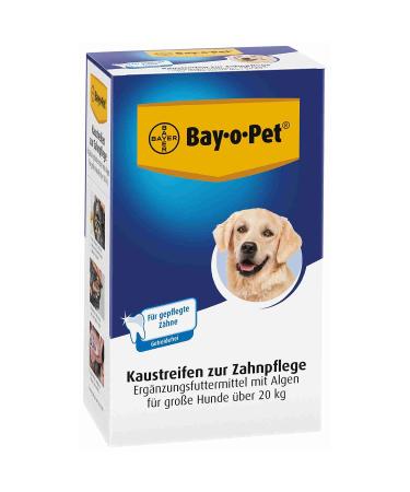 BAY.O.PET Dental Care Chew Strips for Large Dogs 140 g 140 g (1 pack)