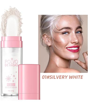 Highlight Pat Powder - Highlighter Makeup Powder Cosmetic Brighten Powder Pearlescent And Shiny For Arm Full Body Hersil 1# - Buy Online on GoSupps.com