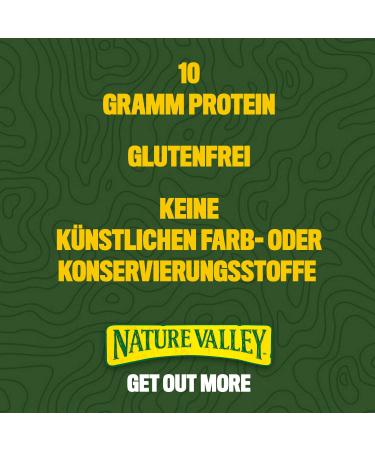 Buy Nature Valley Protein Bar - Salted Caramel (12 x 40g) | High Protein & Fiber Snack | Perfect On-the-Go Protein Snack - Buy Online on GoSupps.com