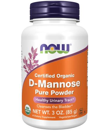 Now Foods D-Mannose Pure Powder 3 oz (85 g)