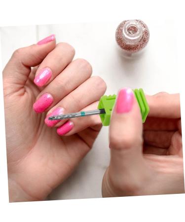 FOYTOKI Nail Polisher Manicure Art Drill Bits Manicure Nail Bits Nail Art Polishing Tools Women Nail Drill Bit Drill Bits for Nails Drill Bit for Acrylic Nails Manicure Drill Bits 7.00X1.30X1.30CM Green - Buy Online on GoSupps.com