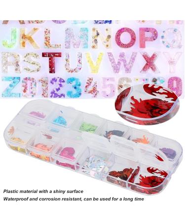 12Grids Flame Nail Art Stickers Glitters Fire Shape Flakes Nail Sequins 3D Nail Art Decals Charms Laser Foils for Women Nail Art Decoration - Buy Online on GoSupps.com