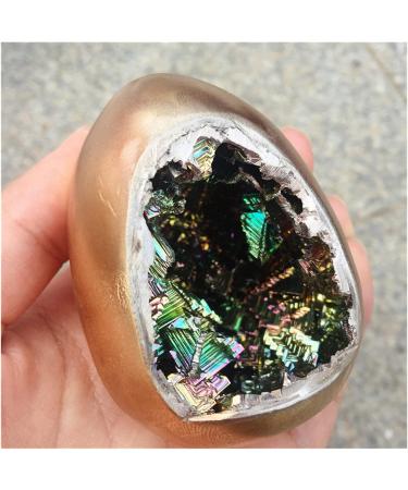 Crystal Beautiful Bismuth StonesCrystal Iridescent Minerals Home Furnishing Articles 1pcs 350-400g - Buy Online on GoSupps.com
