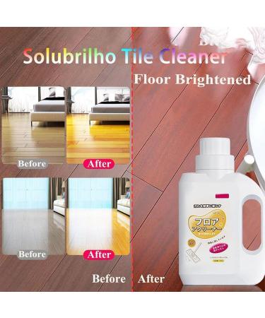 Solubrilho Tile Cleaner Powerful Decontamination Floor Tub and Tile Cleaner Multipurpose Cleaner Removes Dirt & Grime Shower(2PCS) - Buy Online on GoSupps.com