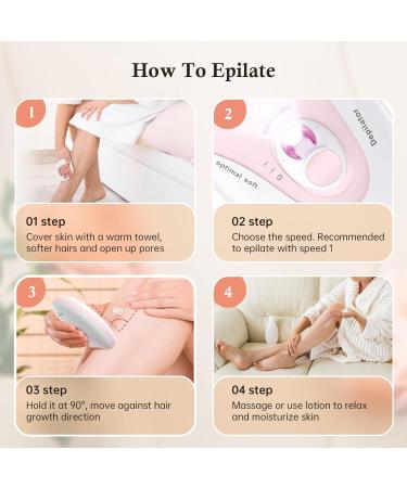 QFS Epilator 2 - Women's Facial & Body Hair Removal Device - Buy Online on GoSupps.com