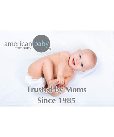 2 Pack American Baby Company 100% Natural Cotton Jersey Knit Fitted Playard Sheet | Grey Stars & Zigzag | Soft & Breathable | for Boys & Girls - Buy Online on GoSupps.com