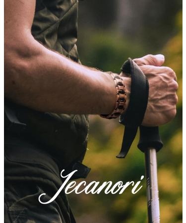 Jecanori 3X Strength Copper Bracelets for Men - Magnetic 3800 Gauss Bracelets with Premium Fold-Over Clasp - Buy Online on GoSupps.com