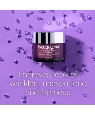 Neutrogena Anti Aging Face Cream SPF 25 Triple Age Repair for Wrinkles Tone and Firmness 48 mL - Buy Online on GoSupps.com