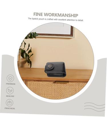 Mini Lipstick Bag - Portable Cosmetic & Toiletry Pouch | Women s Makeup Essentials in PU Leather - Buy Online on GoSupps.com