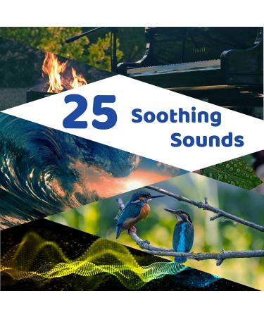 Sleepbox Sound White Noise Machine | 25 Soothing Sounds, 10 Colors Night Light | Baby, Kids, Adults, Seniors | 32 Volume Levels, 5 Timer, Memory Function | Black - Buy Online on GoSupps.com