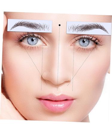 NOLITOY 4pcs Girl Water Female Women Tool Eyebrow for Sticker Makeup Shaping Fake Eyebrows Like False Hair - Buy Online on GoSupps.com