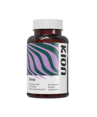 Kion Sleep | Fall Asleep Fast Stay Asleep & Improve Sleep Quality | Amino Acid Powered Sleep Support | 30 Servings