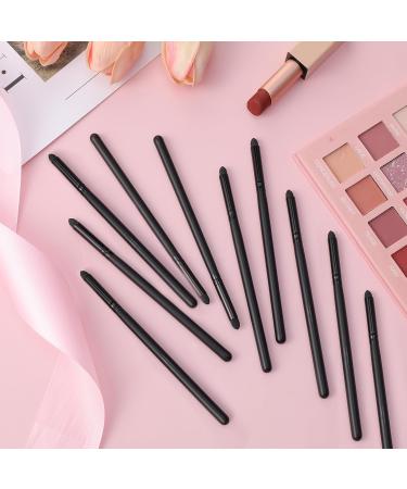 Sibba Eyeliner Smudge Brush Set - 10 Professional Makeup Brushes for Eyeshadow & Eyebrow - Soft Bristles & Reusable Tips - Perfect for Women - Buy Online on GoSupps.com