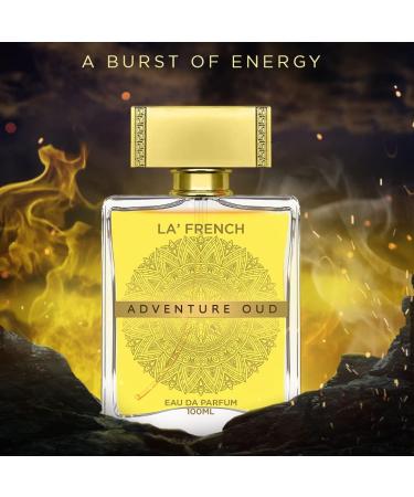 DJ Adventure Oud Parfum Intense Perfume for Men & Women 100ml Eau De Parfum Arabic & French Fragrance Notes with Oud Amber Musk Patchouli Bergamot & Cardamom Long Lasting Fragrance Scent - Buy Online on GoSupps.com