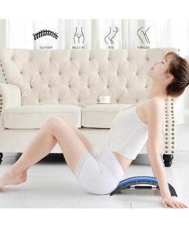 Back Stretcher for Lower Back Low Back Stretcher | Multifunctional Adjustable Back Cracking Board | Elastic Back Massager for Making - Buy Online on GoSupps.com