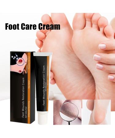  G n rique Dry Foot Cream | Soothing Natural Moisturizing Moisturizing 30g Moisturizing Cream For Night Heels For Caring Hydration Sensitive Cracked Heels Adults Sports Daily Night - Buy Online on GoSupps.com