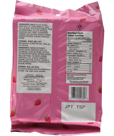Glico Pocky Strawberry Bag 144 Grams 5 Packages - Buy Online on GoSupps.com