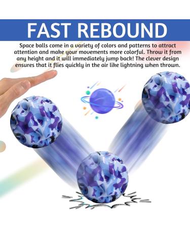 Livestn 4-Piece Astro Jump Balls - High Bounce Space Balls for Kids | Outdoor Bouncy Toy Set - Buy Online on GoSupps.com