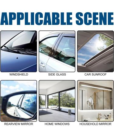 Jingling 5 PCs Anti-Fog Spray for Car Windows | 60ml Durable & Effective Solution for Windshields & Mirrors - Buy Online on GoSupps.com