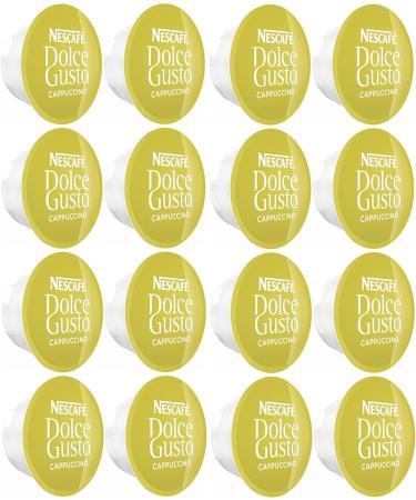 Dolce Gusto 50 x Cappuccino Milk Pods Only (NO COFFEE PODS) Sold Loose - Buy Online on GoSupps.com