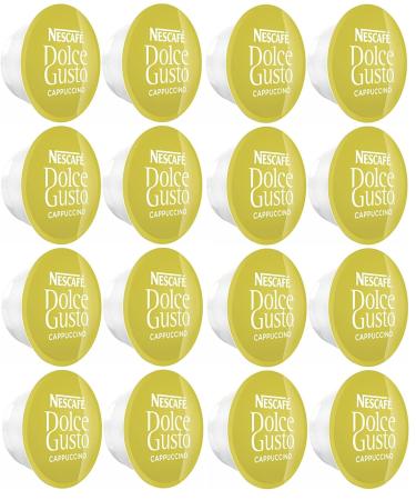 Dolce Gusto 100 x Cappuccino Milk Pods Only (NO COFFEE PODS) Sold Loose - Buy Online on GoSupps.com