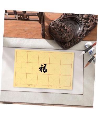 NUOBESTY 90 Sheets Raw Paper Rice Paper Durable Paper Calligraphy Paper for Beginners Art Supplies Major - Buy Online on GoSupps.com