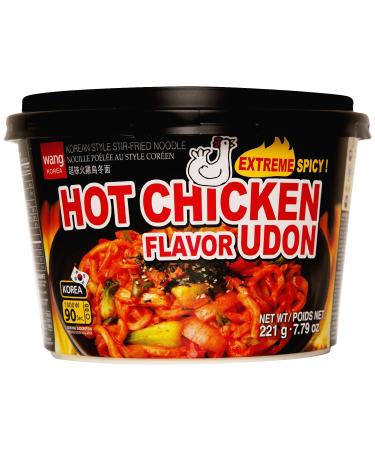 Wang Buldak Stir-Fried Udon - Extremely Spicy & Smoky - Pack of 6 | Shop Now! - Buy Online on GoSupps.com