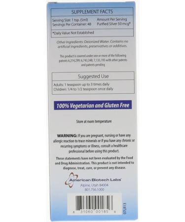 American Biotech Labs Silver Biotics 8 Oz (Pack of 2) - Buy Online on GoSupps.com