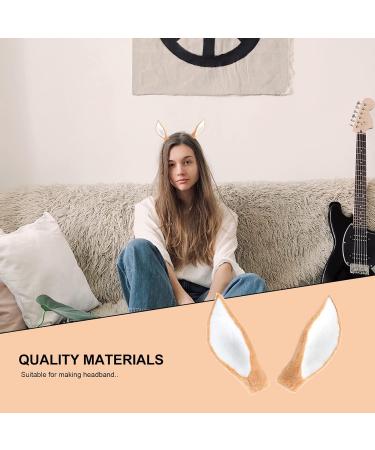 VALICLUD 1 Pair artificial deer ears reindeer ears fawn ears headband ear headband deer cosplay ears christmas elk headband DIY deer ears Elf Ears Fake Ear Tips child hair earrings plastic Coffee - Buy Online on GoSupps.com